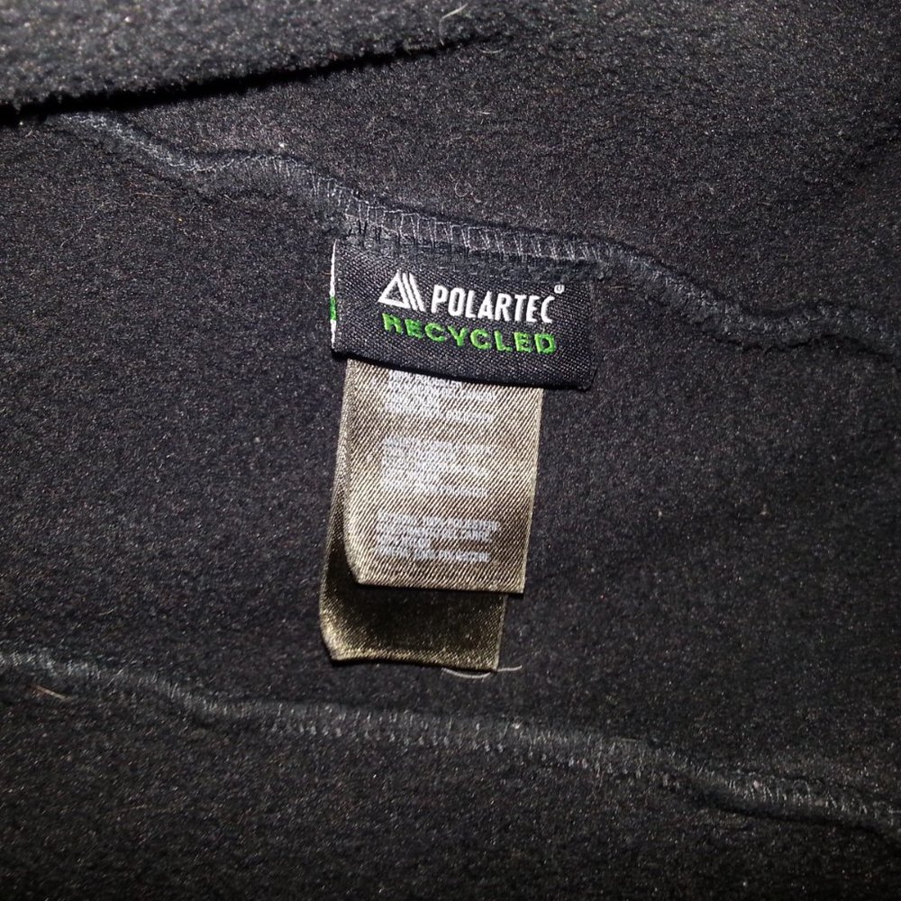The North Face Jacket Fleece Polartek Women's Medium Black/ Gray /Charcoal - Picture 15 of 16
